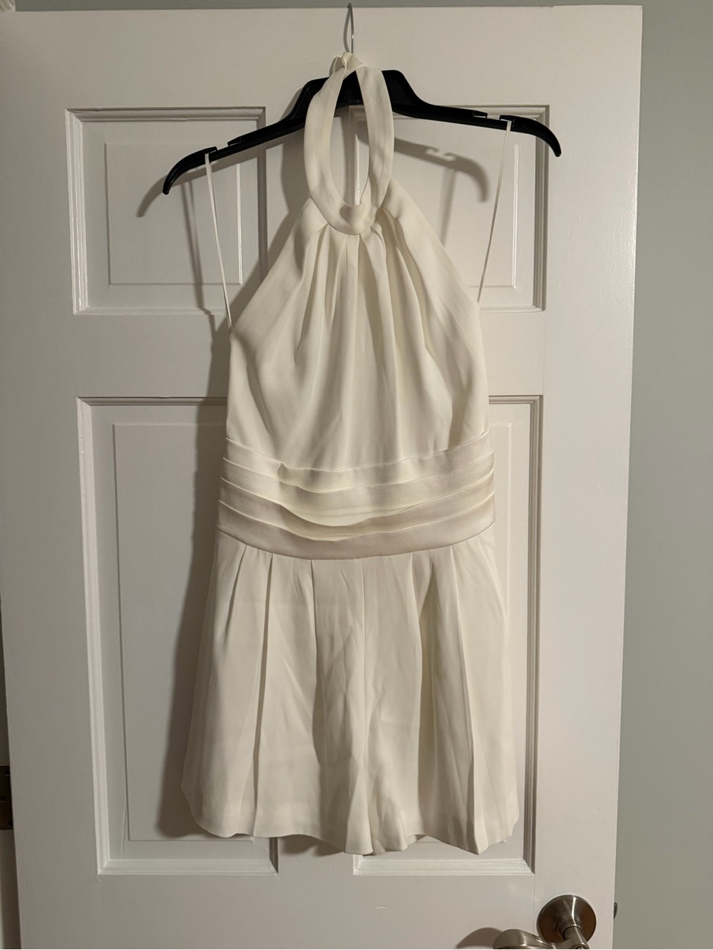Ivory Halter Romper